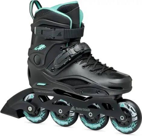 Rollerblade RB 80 W Inline Skate black/light blue Warehouse One Neuheit
