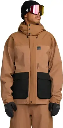 Volcom KLEVELAND Jacke terra brown Warehouse One Beliebt