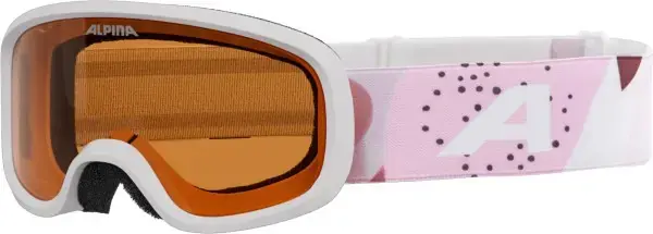Ausverkauf Alpina PINEY 2.0 Schneebrille white/rose matt/orange Warehouse One