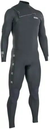 Kracherpreis Ion SEEK CORE 5/4 FRONT ZIP Full Suit black Warehouse One
