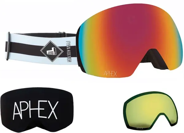 Top-Preis Aphex STYX THE ONE EDITION Magnet Schneebrille fynn strap/revo red + Zusatzglas yellow Warehouse One