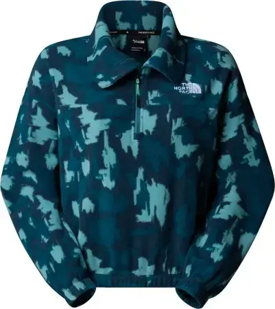 Direktkauf The north face WOMEN MOUNTAIN ATHLETICS PRINTED 1/4 Zip Fleece deep cypress painted mo Warehouse One