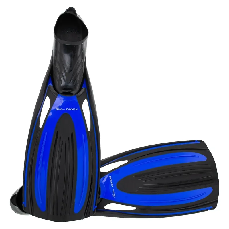 Snorkeling Fins Cayman Full Foot Blue Size M-42-43 Marlin 216300 Top-Seller
