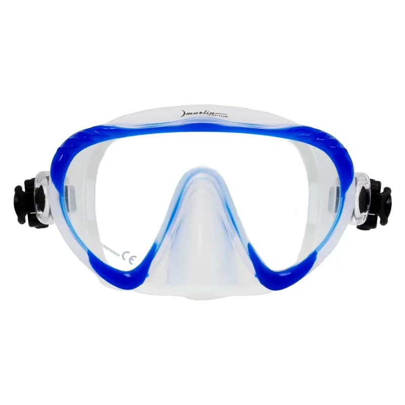 Aktuell Spearfishing Mask Raptor Blue-Clear Marlin 216279