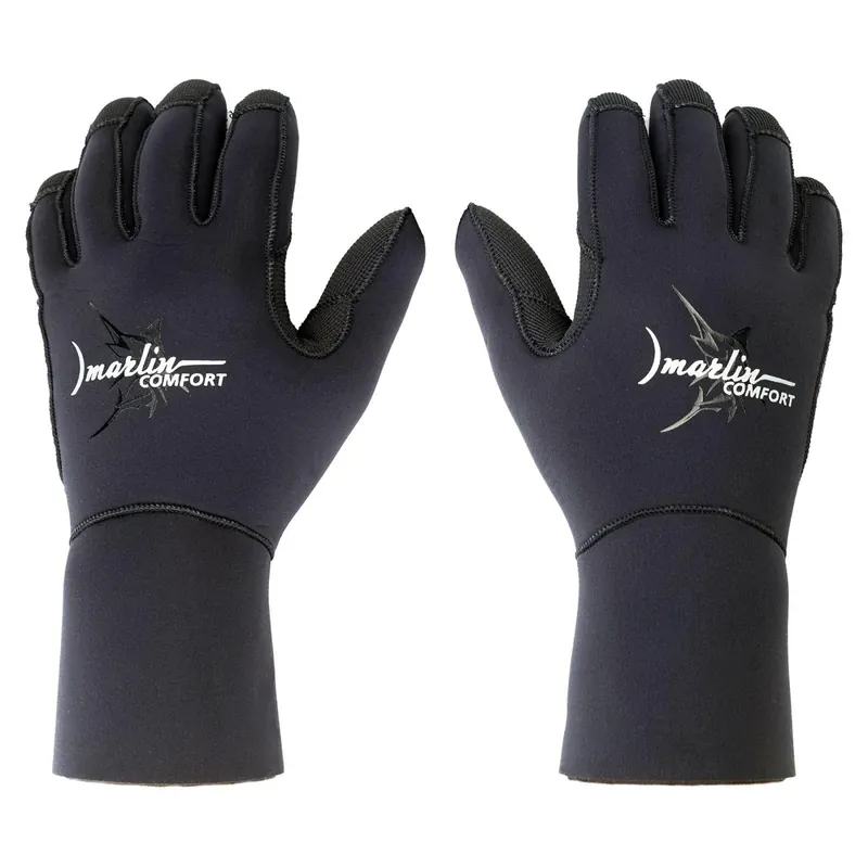 Diving Gloves Comfort 5mm Black Size XXL Marlin 216924 Highlight