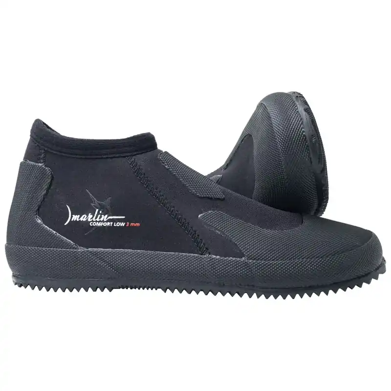 Billig Diving Boots Comfort Low 3mm Black Size EU 46 Marlin 217066