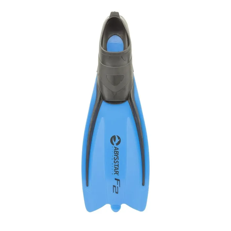 Beliebt Snorkeling Fins F2 Blue 34-35 Abysstar 69483BL