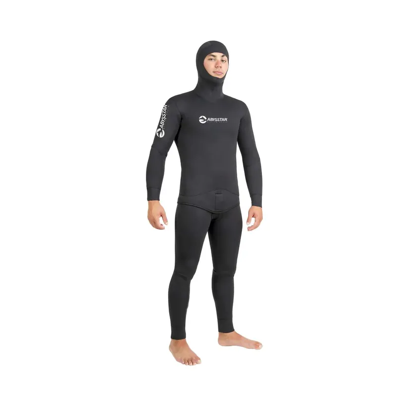 Abverkauf Diving Full Wetsuit Pacific Man 7mm Black M Abysstar 65918
