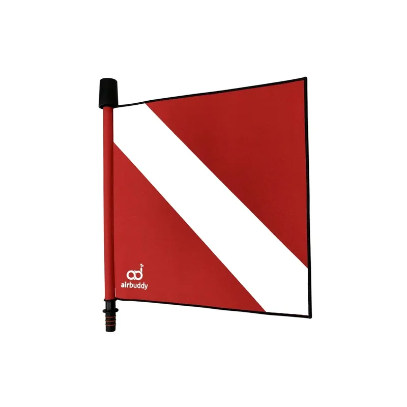 Neu Im Sortiment Red and white flag AirBuddy