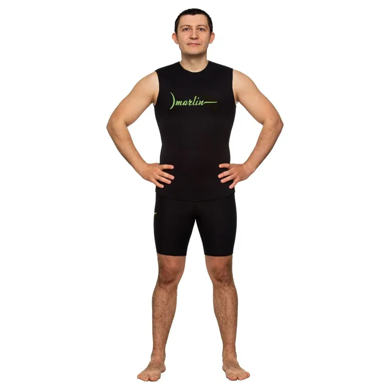 Expressversand Neoprene Snorkeling Vest Open Cell Man 3mm Black Size XL Marlin 9893