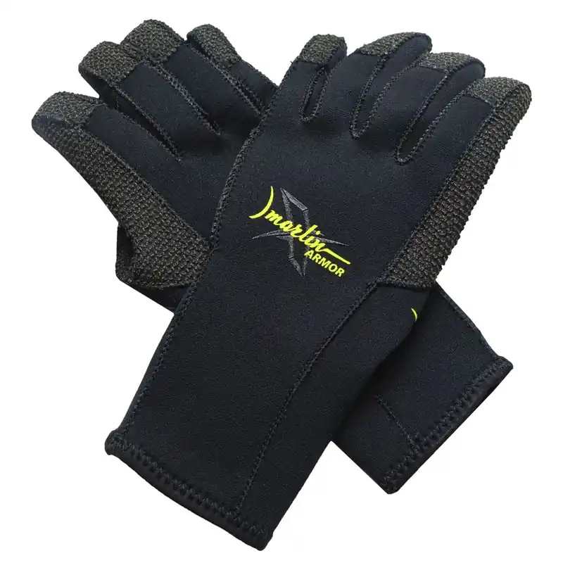 Geprüft Diving Gloves Armor 3mm Black Size L Marlin 117762