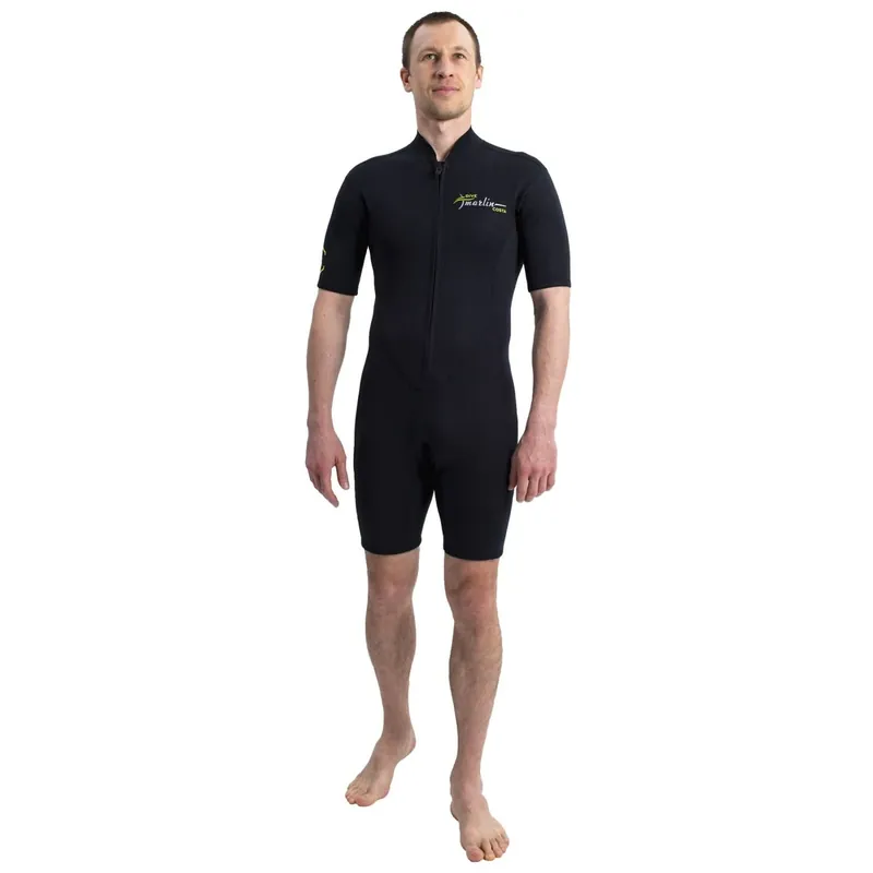 Shorty Wetsuit Costa Man 2mm Black Size XL Marlin 118455 Preisreduziert