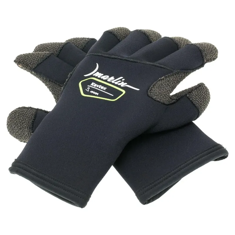 Diving Gloves Kevtex 3mm Black Size XL Marlin 213192 Kracherpreis