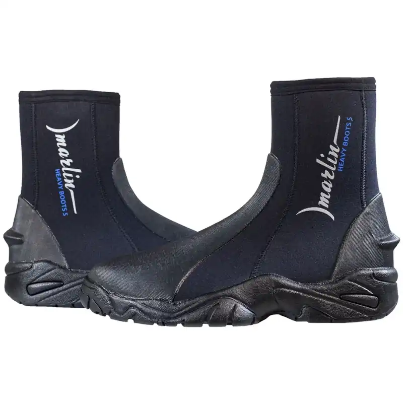 Diving Heavy Boots 5mm Black Size L Marlin 118430 Letzte Chance