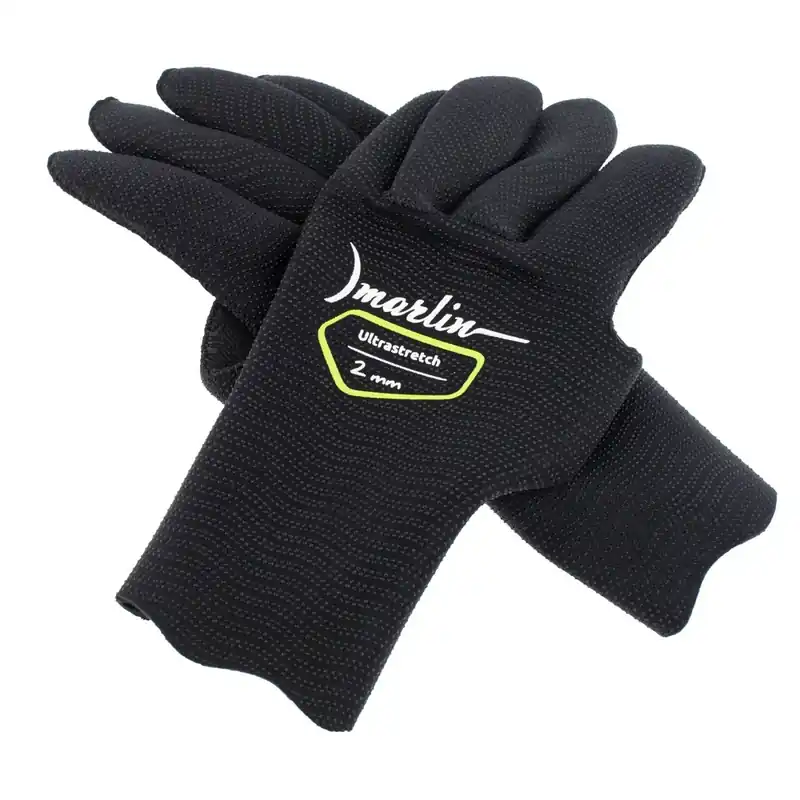 Sale Diving Gloves Ultrastretch 2mm Black Size S Marlin 213179