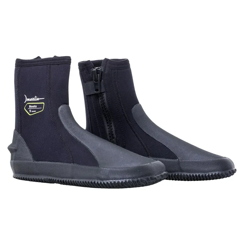 Diving Boots 5mm Black Size L Marlin 10479 Top-Seller