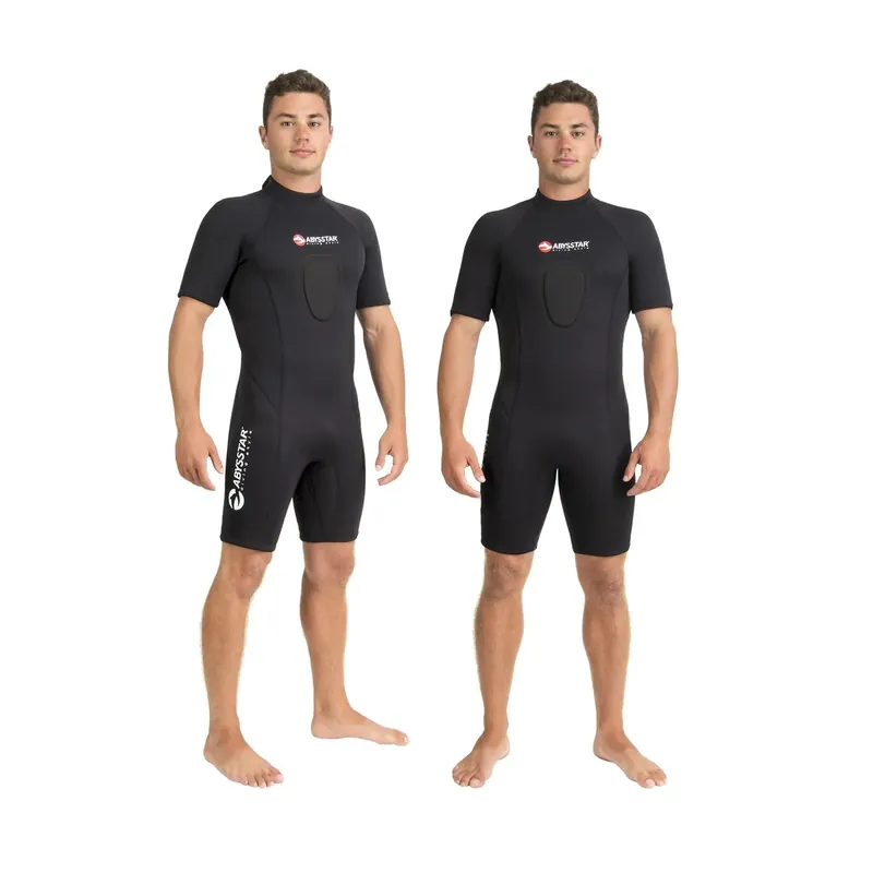 Diving Short Wetsuit Sea Spring Man 2,5mm Black L Abysstar 69206 Neue Kollektion