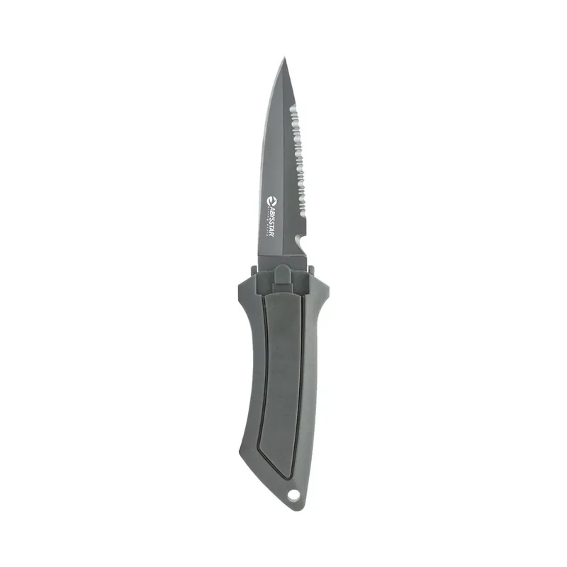 Dive Knife Barracuda Grey 9cm Abysstar 63136 Sonderangebot