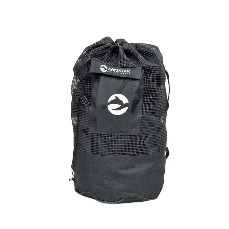 Nylon Net Backpack Black 70x40cm Abysstar 50153 Highlight