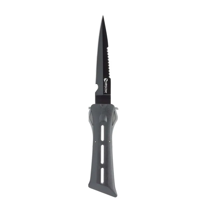 Dive Knife Shadow-11 Black 11cm Abysstar 50179 Sichere Zahlung