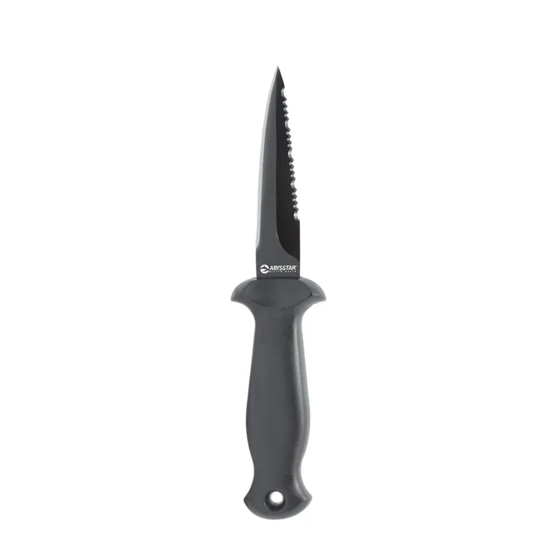 Dive Knife Squash-9 Black 9cm Abysstar 50172 Online Kaufen