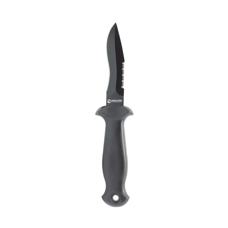 Dive Knife Protector-9 Black 9cm Abysstar 50171 Must-Have