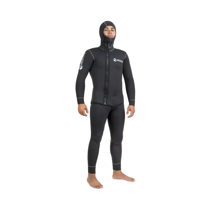 Abverkauf Diving Full Wetsuit Pacific Supreme Front Zip Man 3mm Black S Abysstar 69435