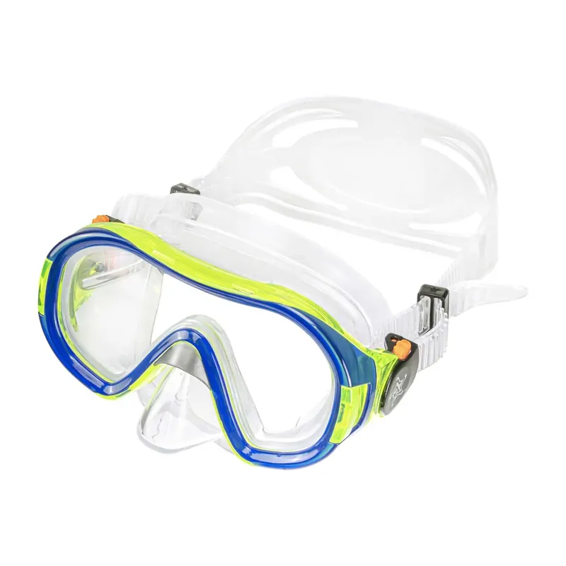 Snorkeling Mask Funny Kids Clear-Blue Abysstar 62942BL Mega-Angebot