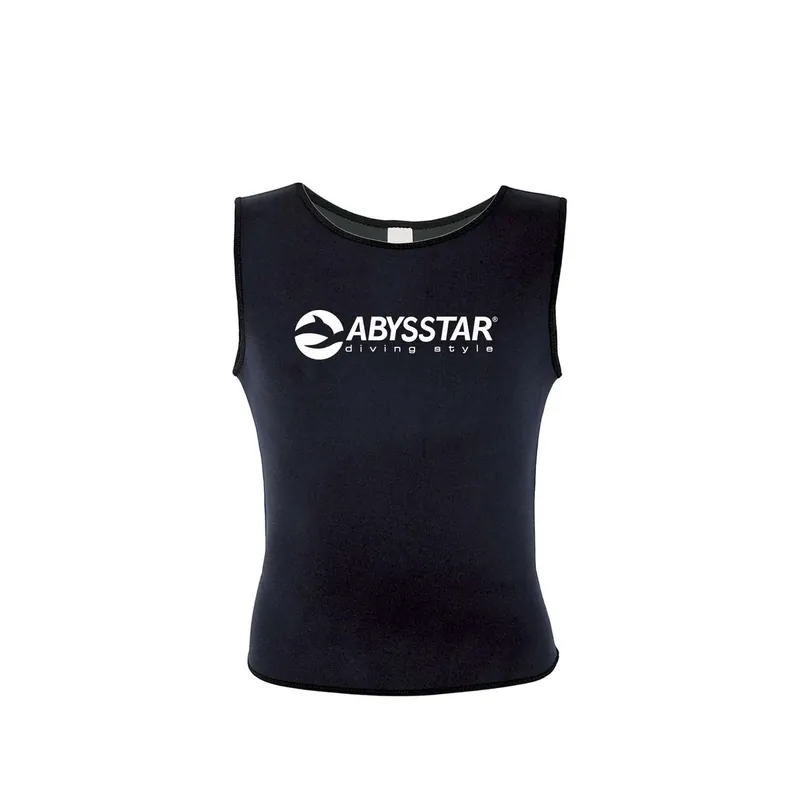 Diving Undersuit Sleveless Nylon-Smoothskin 2,5mm Black XXL Abysstar 62698 Super-Preis