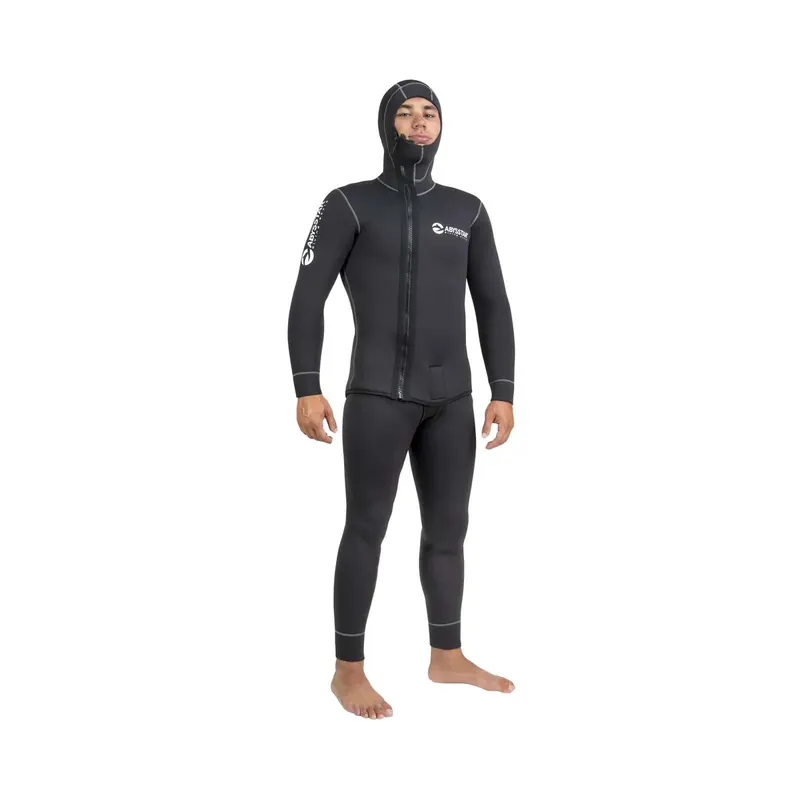 Top-Seller Diving Full Wetsuit Pacific Supreme Front Zip Man 5mm Black XL Abysstar 62691