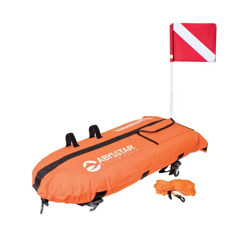 Freediving Support Board Orange 80x40cm Abysstar 62723 Must-Have