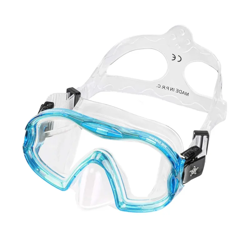 Garantierte Lieferung Snorkeling Mask Nemo Kids Clear-Blue Abysstar 50078BL