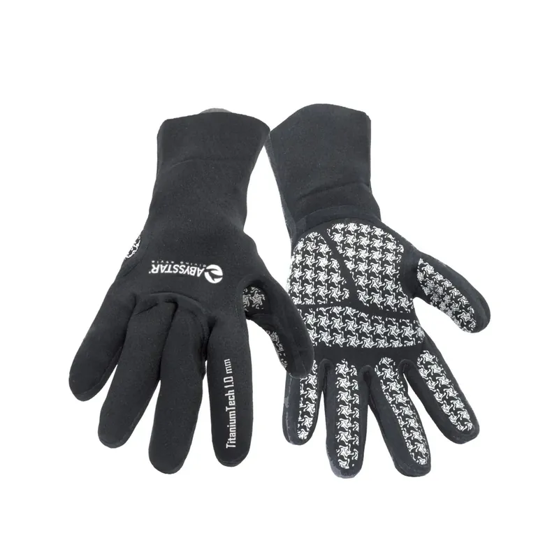 Diving Gloves Titanium Tech 1mm Black XL Abysstar 63248 Sofort Bestellen