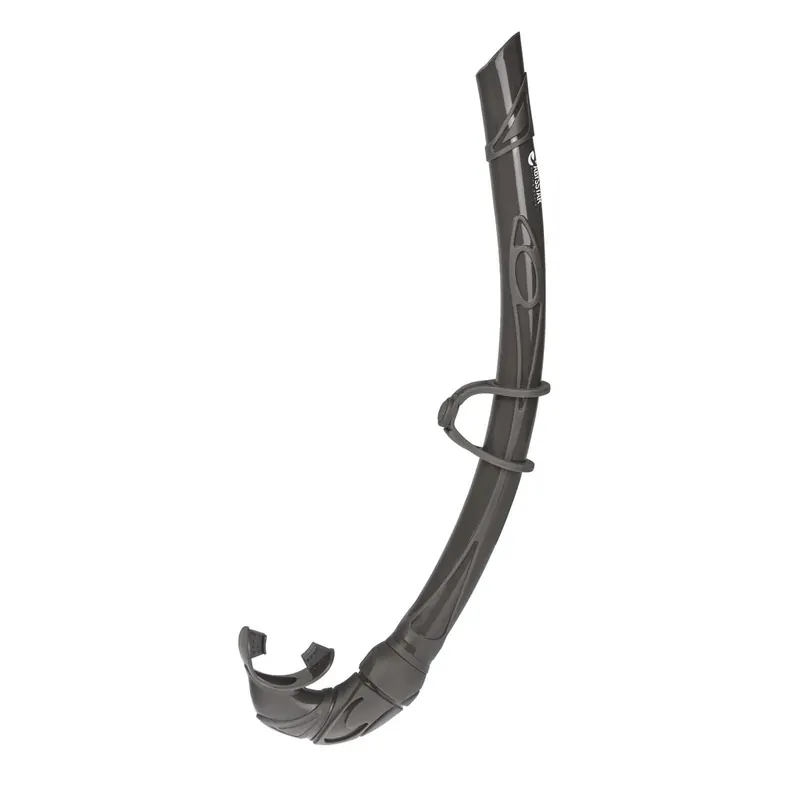 Zertifiziert Snorkel Tube Oxigen Black Abysstar 50048BK