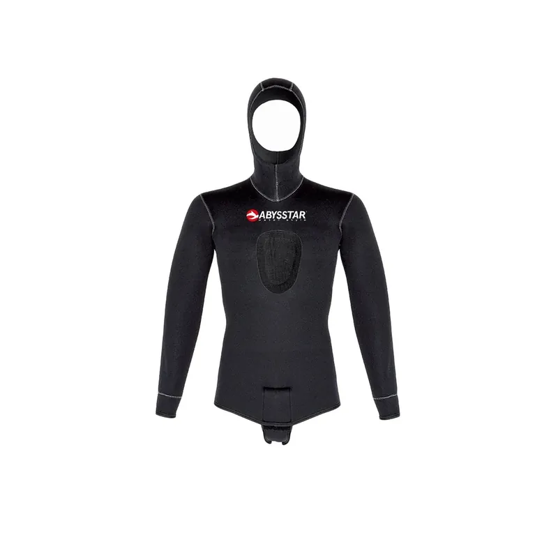 Beliebt Diving Full Wetsuit Pacific Color Front Zip Man 5mm Black-Yellow S Abysstar 63020