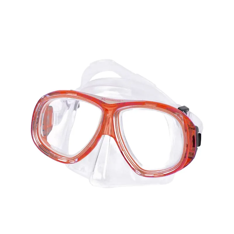 Markenware Snorkeling Mask Ulisse Clear-Red Abysstar 63055RD