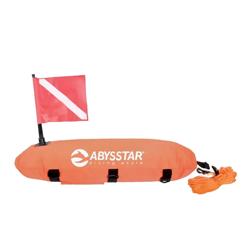 Begrenztes Angebot Torpedo Nylon Buoy Orange 80x23cm Abysstar 50105