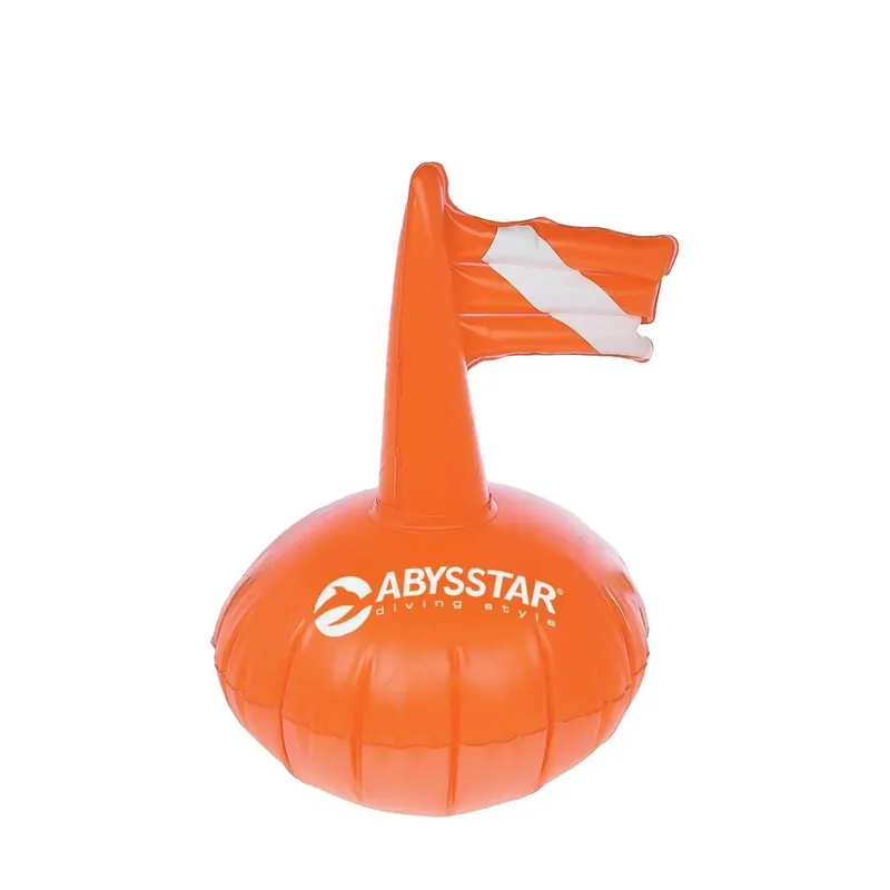 Spherical Diving Buoy Orange 32x40cm Abysstar 50101 Billig