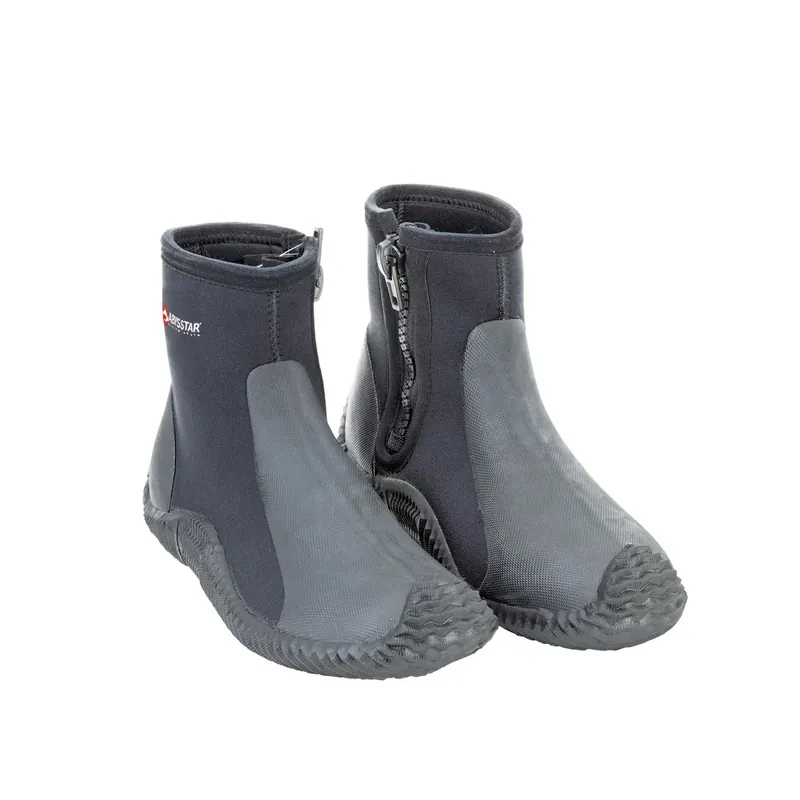 Diving Boots With Sole 3mm Black-Grey Size 38 Abysstar 62921 Nur Für Kurze Zeit