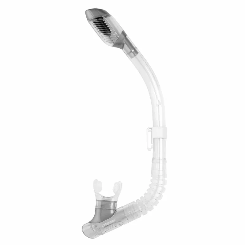 Nur Heute Snorkel Tube Dry Kids Silver Cressi ES258960