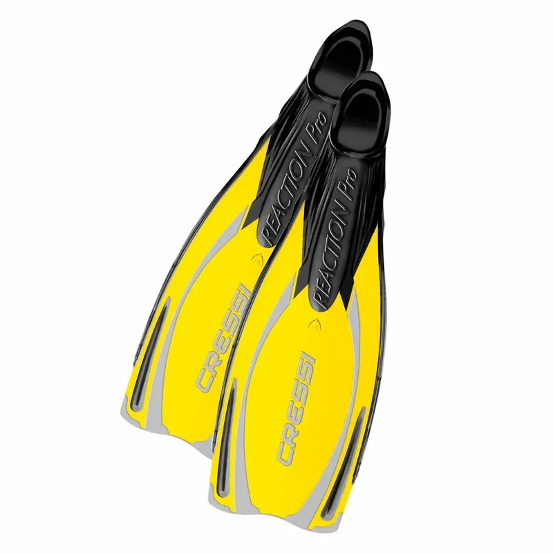 Sichere Zahlung Diving Fins Reaction Pro Yellow-Grey EU 38-39-UK 5-6 Cressi BG191038