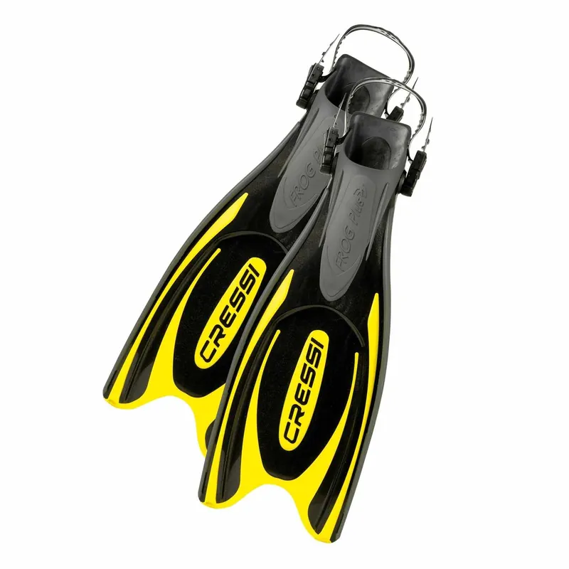 Diving Fins Frog Plus Black-Yellow L-XL-EU 45-47-UK 9-12 Cressi BF205144 Günstig