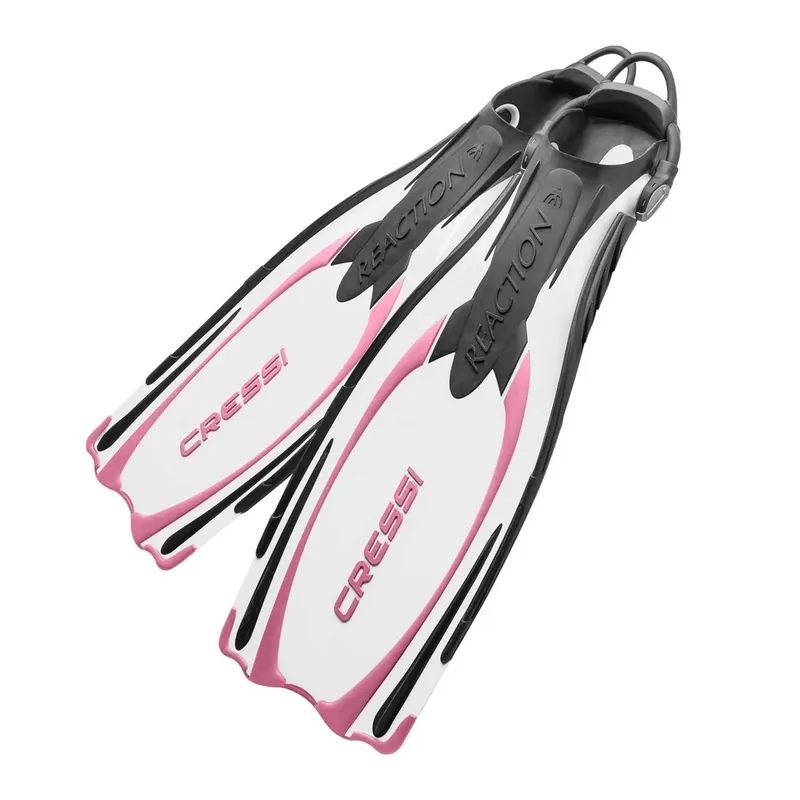Sale Diving Fins Reaction Ebs White-Pink S-M-EU 39-42-UK 4-7 Cressi BE096440
