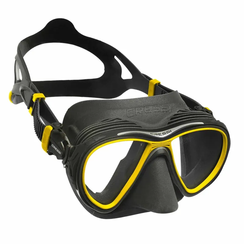 Saisonangebot Diving Silicone Mask Quantum Dark-Yellow Cressi DS515010