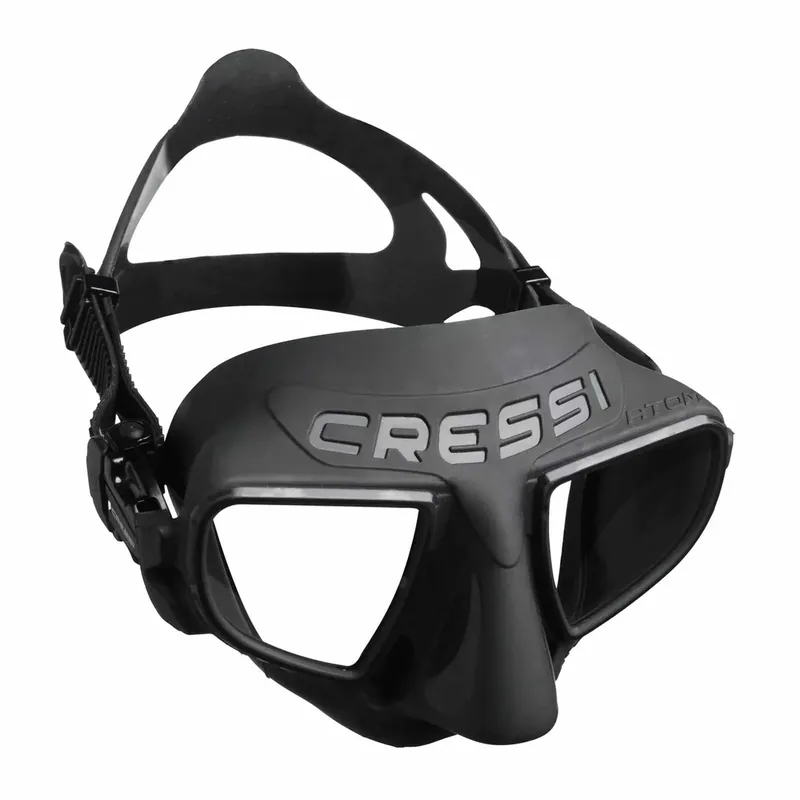 Diving Silicone Mask Atom Dark-Black Cressi DS525050 Aktuell