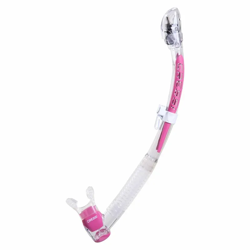 Abverkauf Snorkel Tube Itaca Ultra Dry Transparent-Pink Cressi ES290040