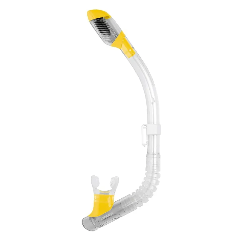 Neue Kollektion Snorkel Tube Dry Kids Yellow Cressi ES258810