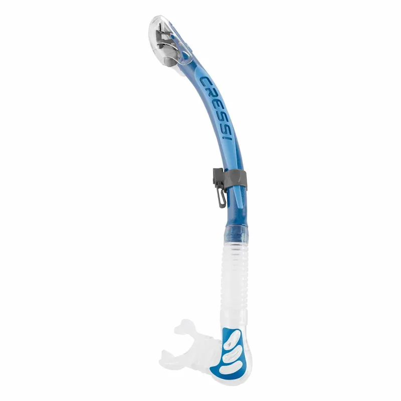 Echt Snorkel Tube Alpha Ultra Dry Blue Cressi ES258020