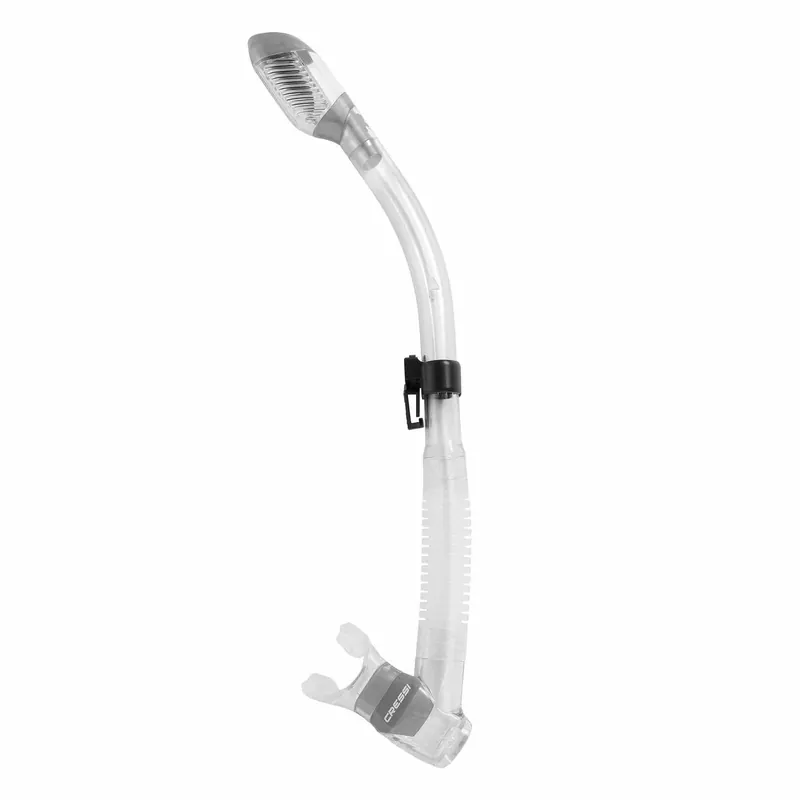 Snorkel Tube Dry Silver Cressi ES259060 Finale Aktion