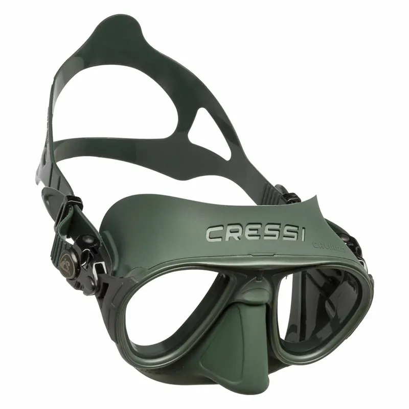 Expressversand Diving Silicone Mask Calibro Green Cressi DS429850
